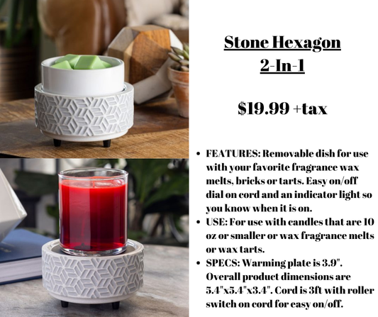 Stone Hexagon 2 in 1